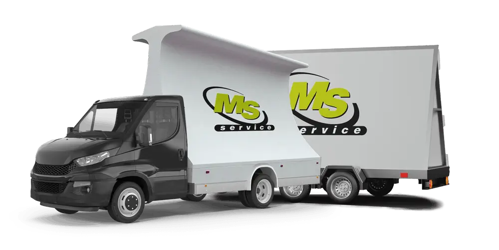 Camion vela MS Service a Verona
